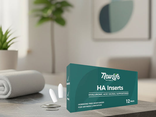 Hyaluronic Acid Vaginal Suppositories for Moisture and Comfort Daily