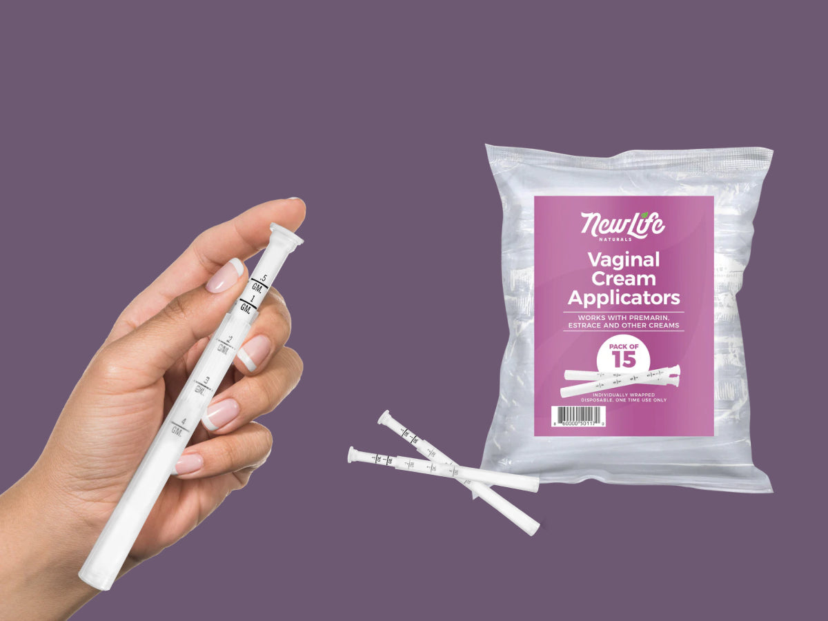 Vaginal Cream Applicators 101: A Complete Beginner's Guide to Using & NewLife Naturals Vaginal Cream Applicators 101: A Complete Beginner's Guide to Using & NewLife Naturals