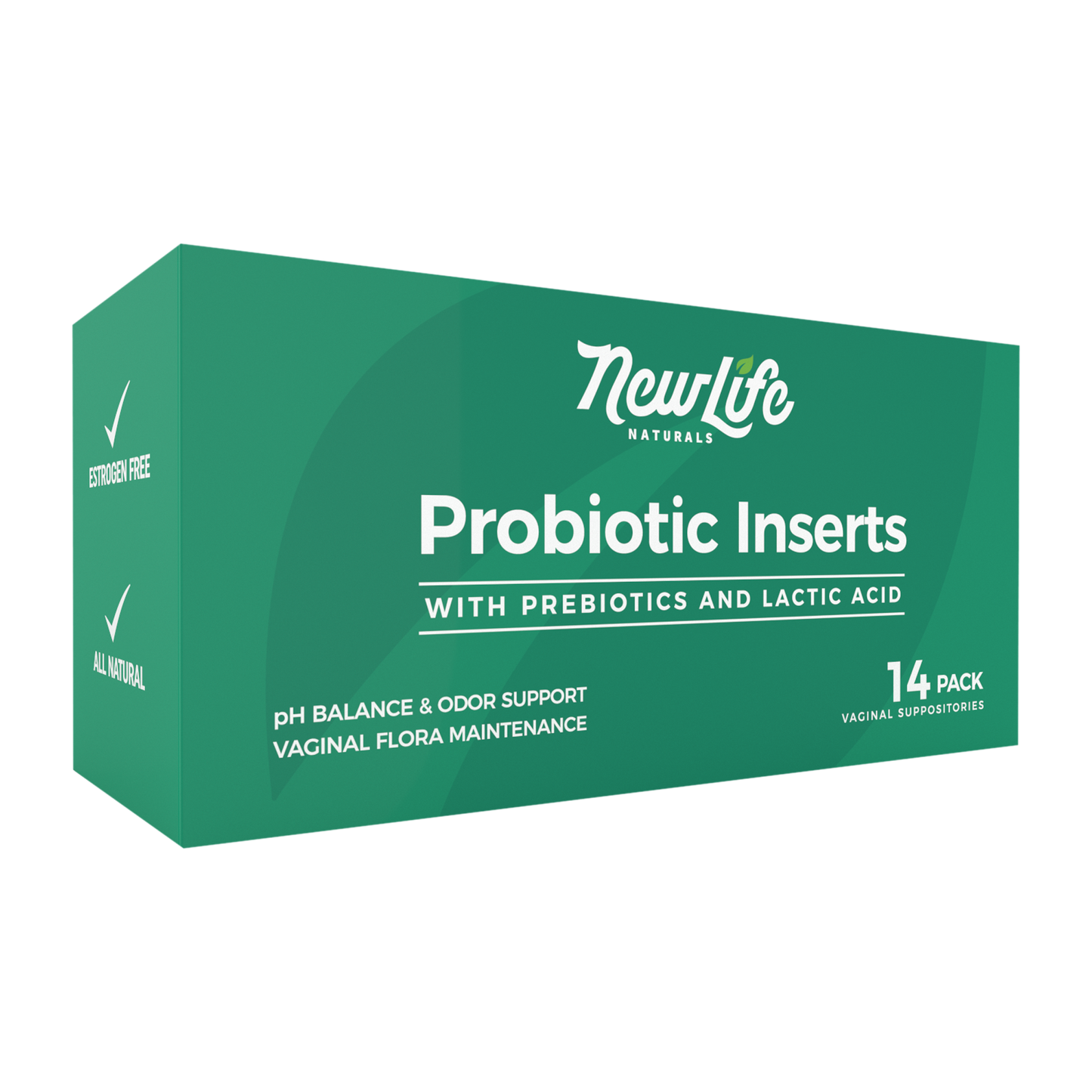 Probiotic Inserts with FOS and Lactic Acid