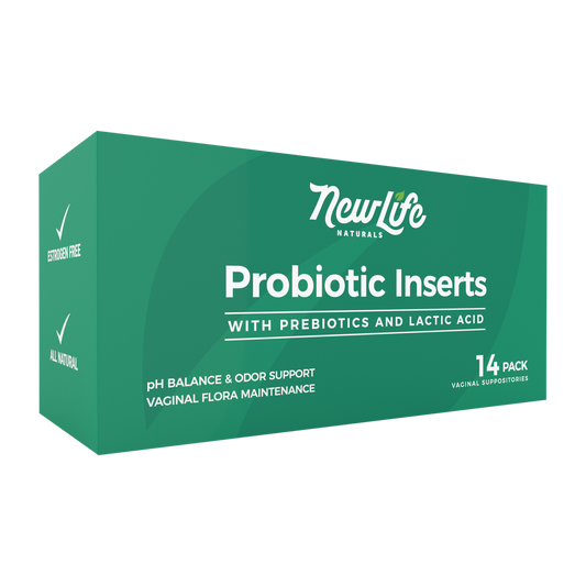 Probiotic Inserts with FOS and Lactic Acid