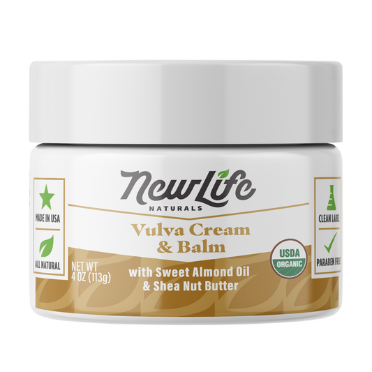 Certified Organic Vulva Cream - 4 OZ