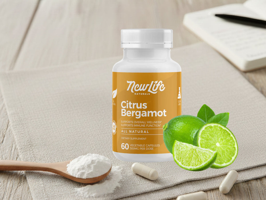 Citrus Bergamot Supplement with Rice Flour & Veg Capsule: Benefits & Uses
