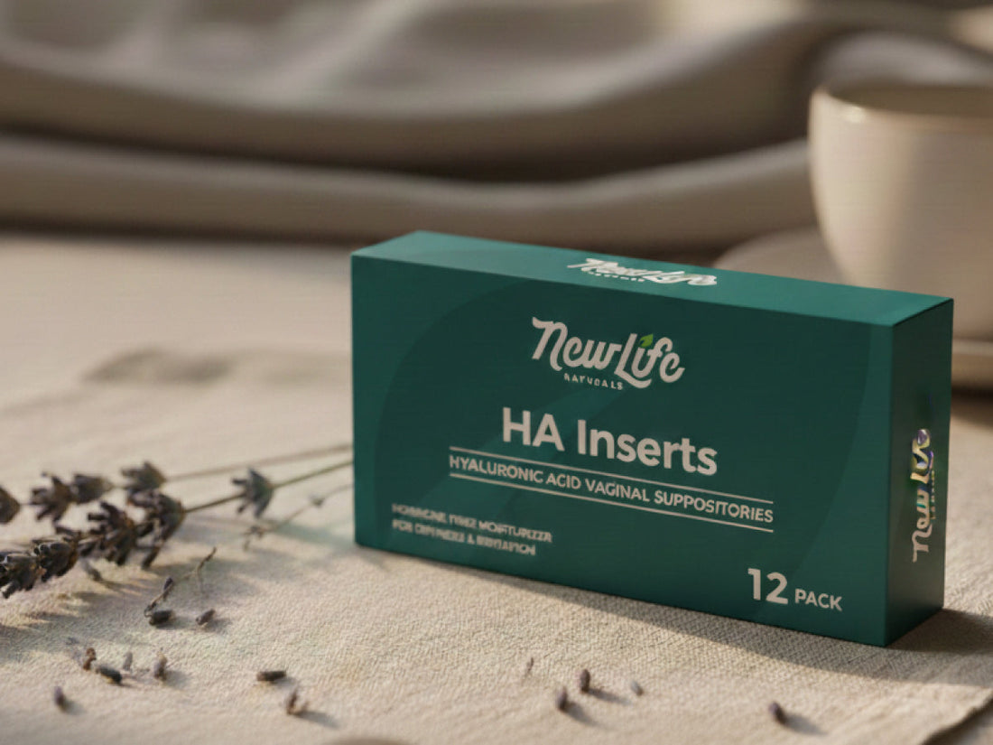 Hyaluronic Acid Suppositories for Postmenopausal Dryness  NewLife Naturals