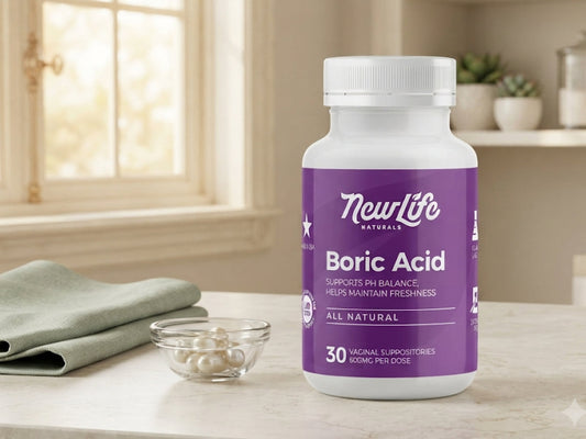 Boric acid for vaginal health 