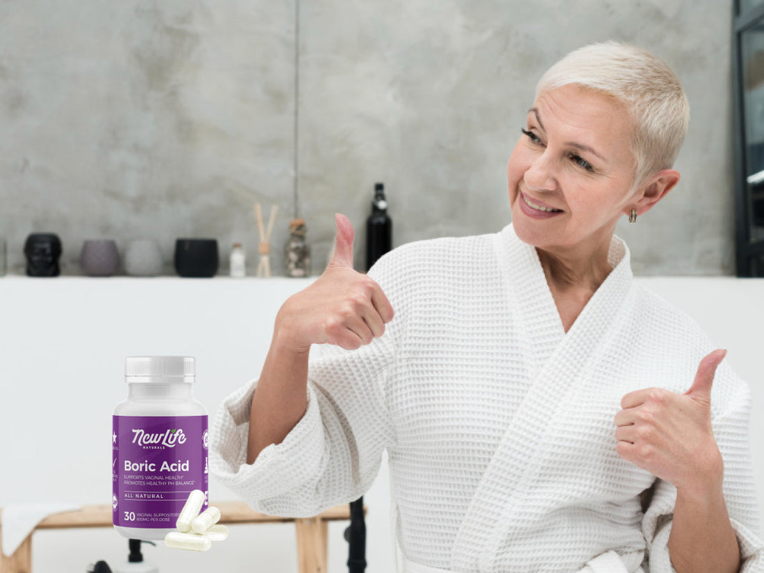 What is the role of boric acid suppositories in bacterial vaginosis?