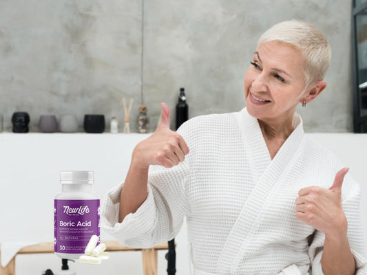 What is the role of boric acid suppositories in bacterial vaginosis?