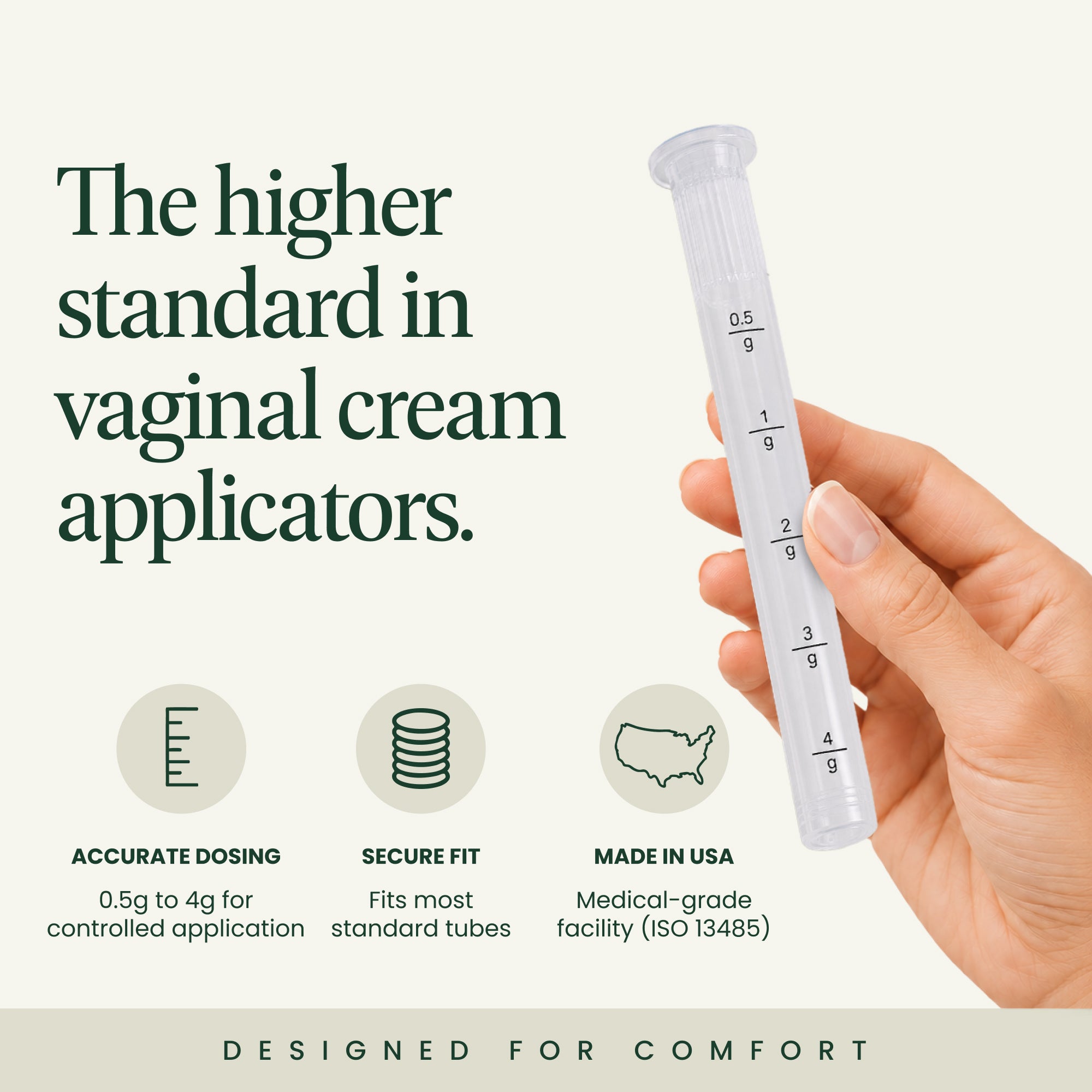 Vaginal Cream Applicators with Dosage Markings | NewLife Naturals