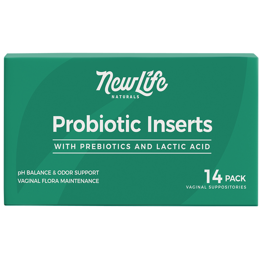 Probiotic Inserts with FOS and Lactic Acid