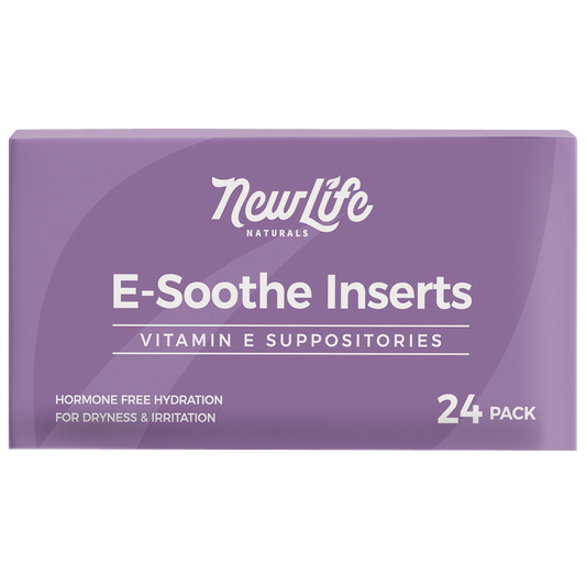 E-Soothe Inserts 38IU | Vitamin E Suppositories