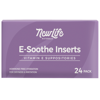 E-Soothe Inserts 38IU | Vitamin E Suppositories