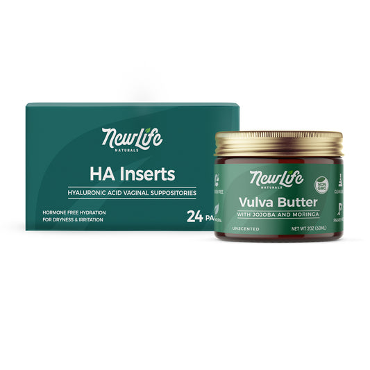 HA Inserts + Vulva Butter with Jojoba & Moringa
