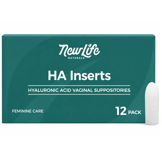 HA Inserts | Hyaluronic Acid Vaginal Suppositories 5mg