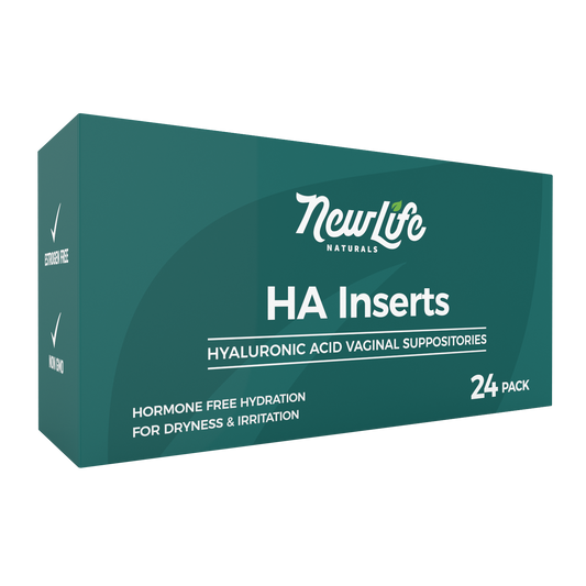 Hyaluronic Acid Vaginal Suppositories - 24 Count