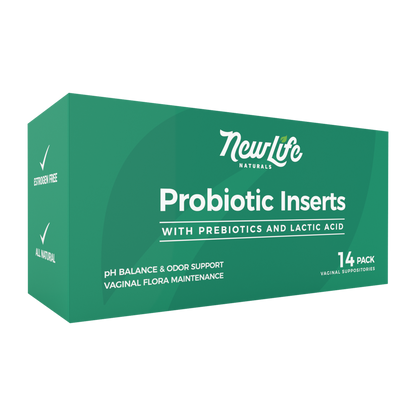Probiotic Inserts with FOS and Lactic Acid