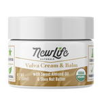 Certified Organic Vulva Moisturizer and Balm for Menopause Symptoms with Shea Nut Butter - 2 OZ