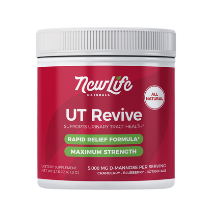 UT Revive UTI Rapid Relief Support with D-Mannose, Botanicals, & FD Blueberry/Cranberry