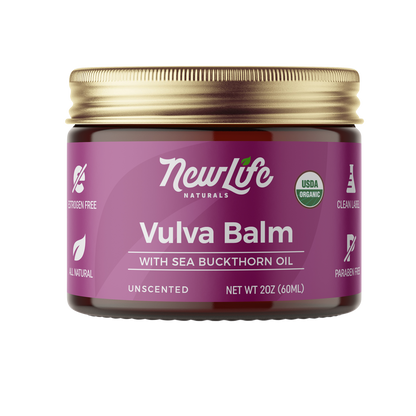 Certified Organic Vulva Cream Original With Sea Buckthorn - 2 OZ