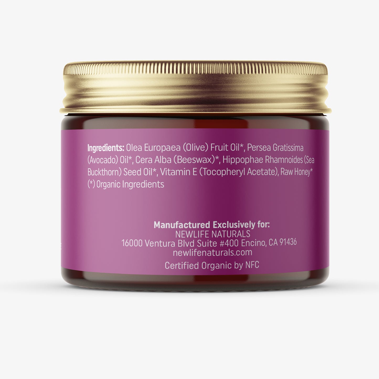 Certified Organic Vulva Cream Original With Sea Buckthorn - 2 OZ