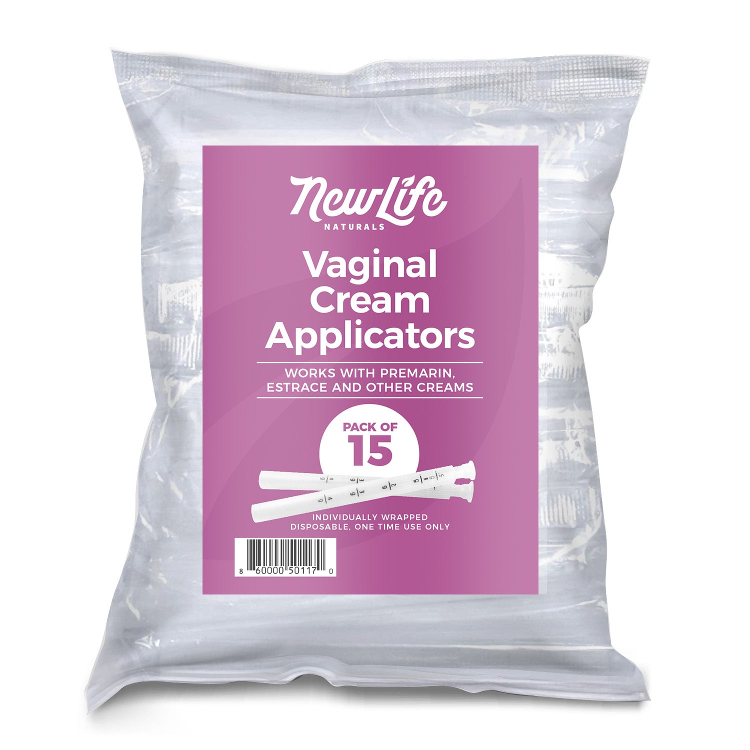 Vaginal Cream Applicators with Dosage Markings | NewLife Naturals