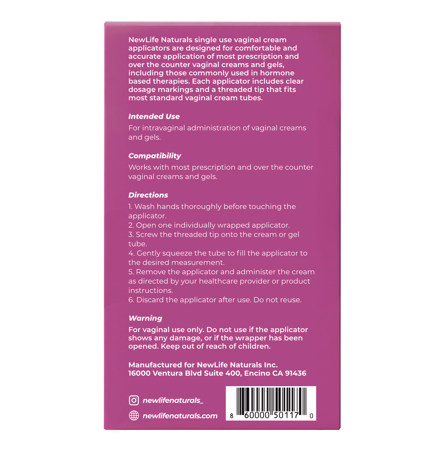 Cream Applicators