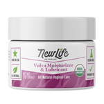 Certified Organic Vulva Moisturizer for Menopause Symptoms, Estrogen & Fragrance Free - 2oz