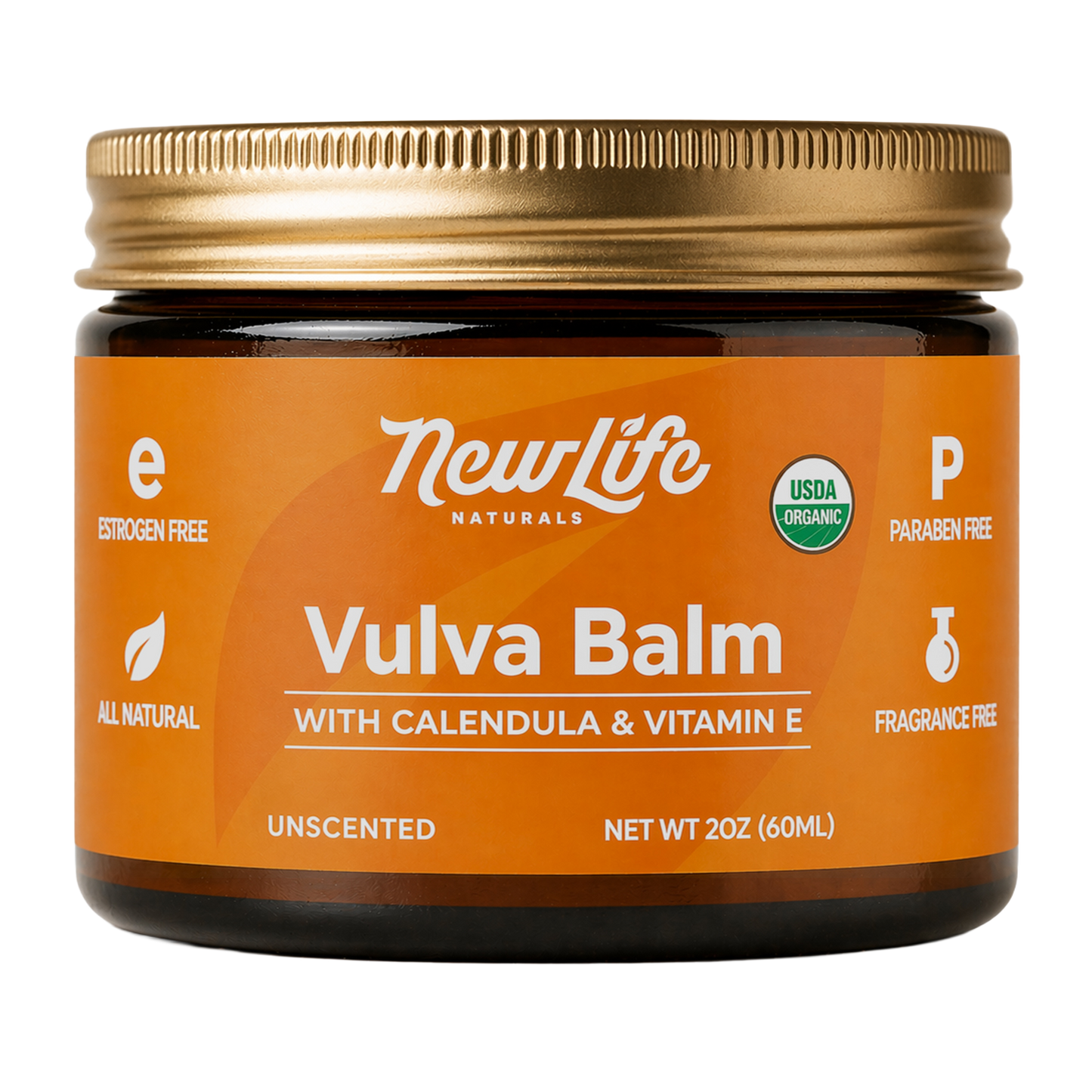 Vulva Moisturizer Calendula | Certified Organic | NewLife Naturals