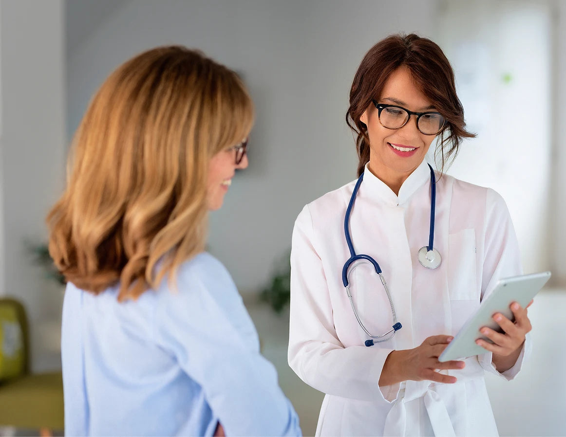 Woman embracing menopause wellness with confidence