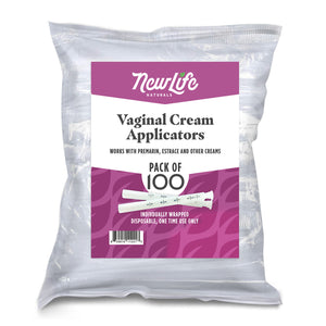 NewLife Naturals Vaginal Cream Applicators-100 Pack