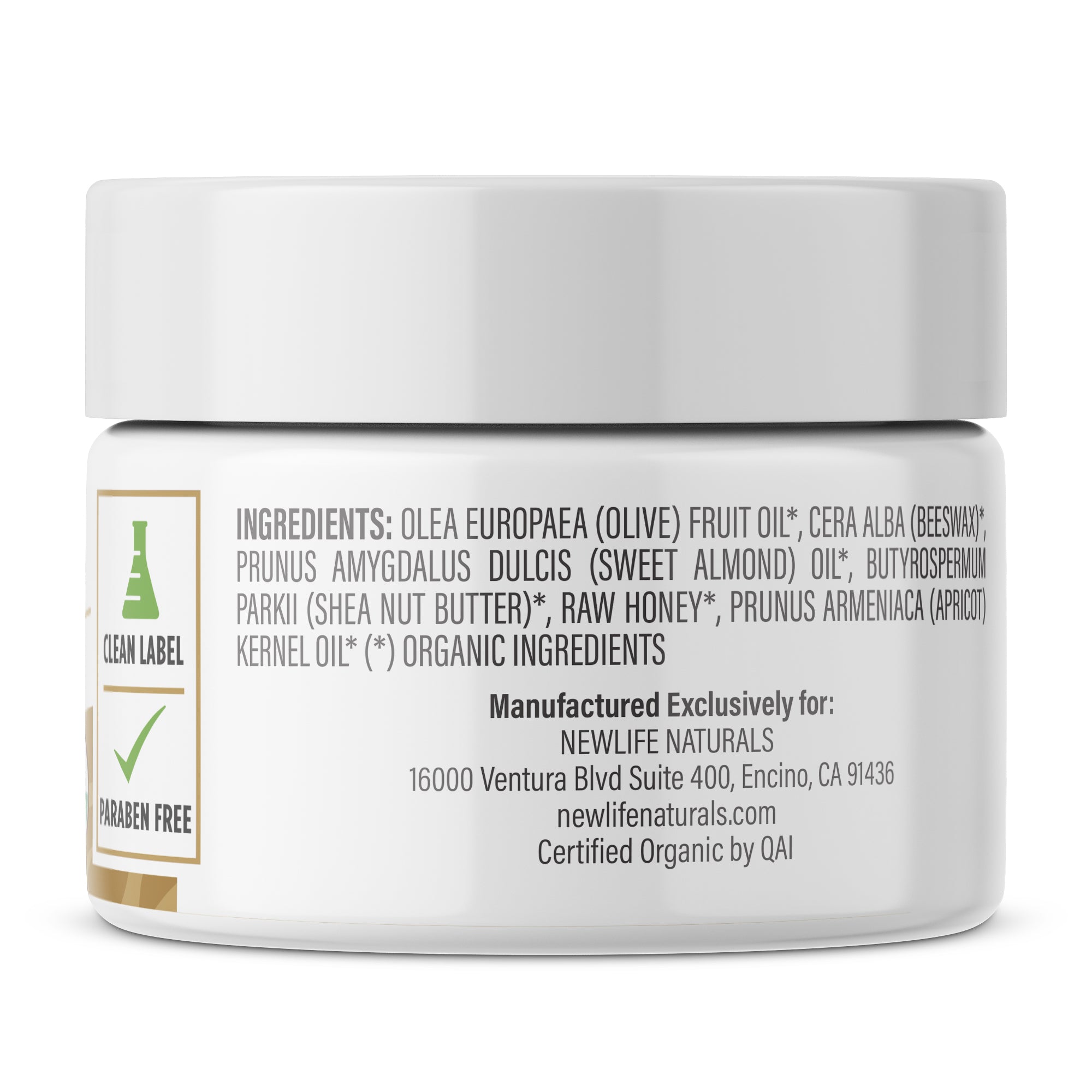 Certified Organic Vulva Moisturizer and Balm for Menopause Symptoms wi