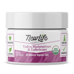 Certified Organic Vulva Moisturizer for Menopause Symptoms, Estrogen & Fragrance Free - 2oz