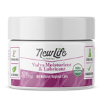 Certified Organic Vulva Moisturizer for Menopause Symptoms, Estrogen and Fragrance Free - 4oz
